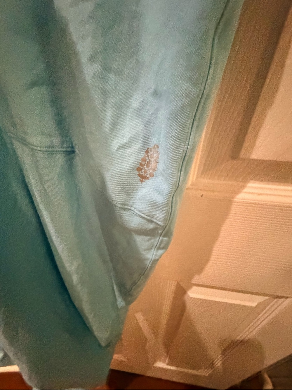 Free People Hotshot Onesie Light Blue Medium - Picture 3 of 6